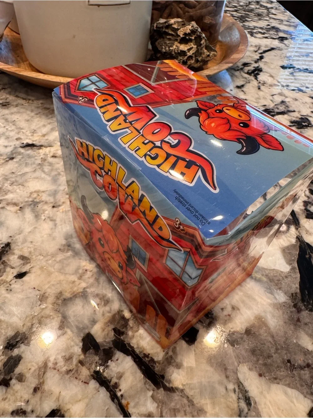 Rare Viral Highland Cow Squishy  *FAST SHIPPING* New in Box Light Orange